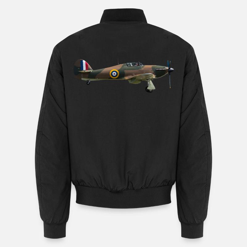 Ouragan - Bomber unisexe - noir