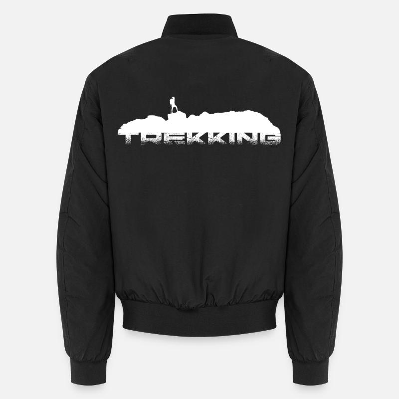 Trekking - Unisex Bomber Jacket - black
