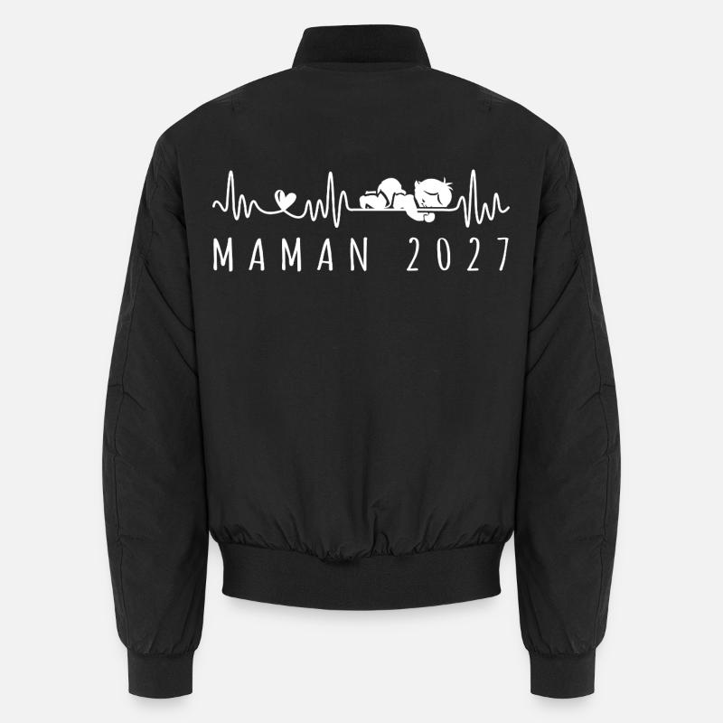 Future Maman 2027 Annonce Grossesse Unisex Bomberjacke