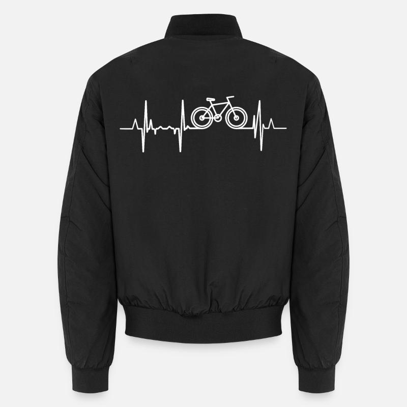 Battement de cœur de vélo Bomber unisexe