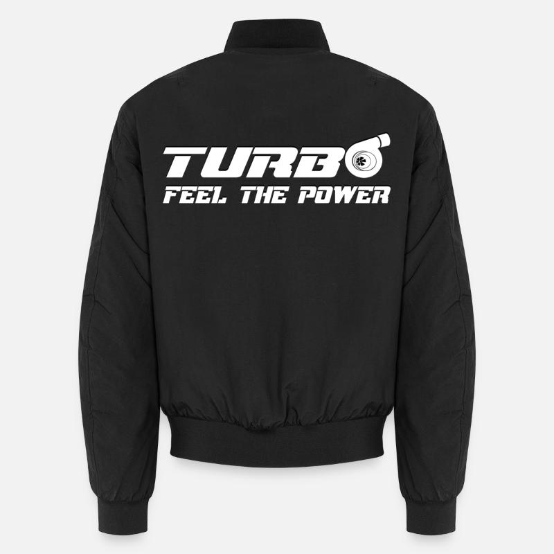Turbo - Unisex Bomberjacke - Schwarz