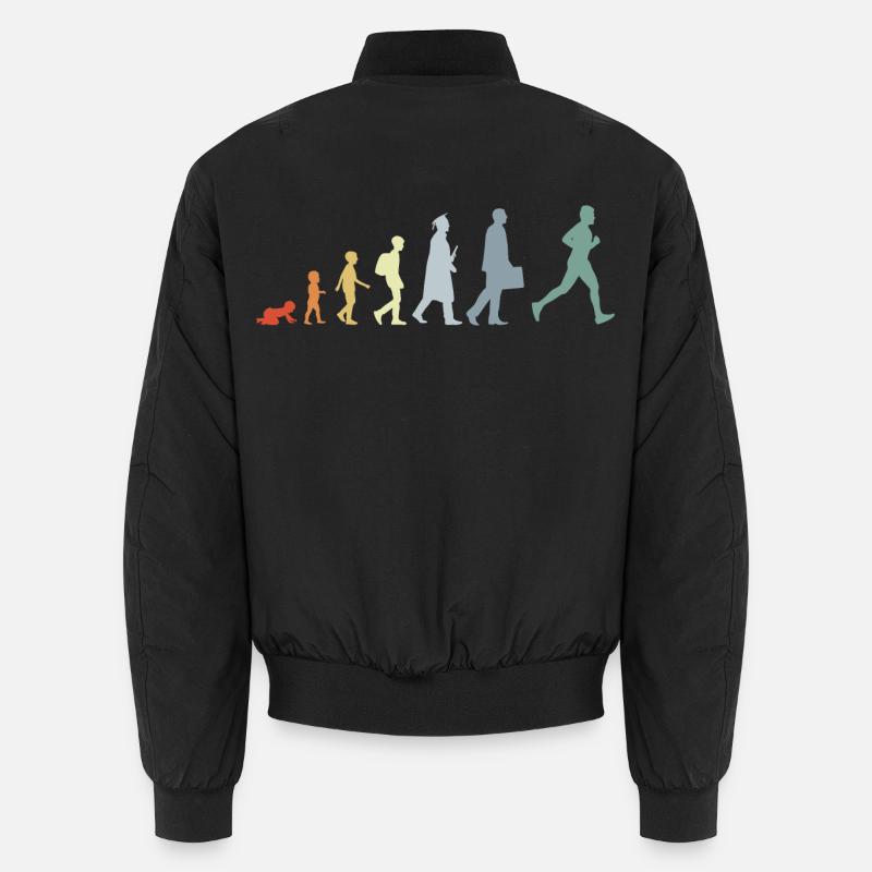 Runner Evolution Unisex Bomber Jacket