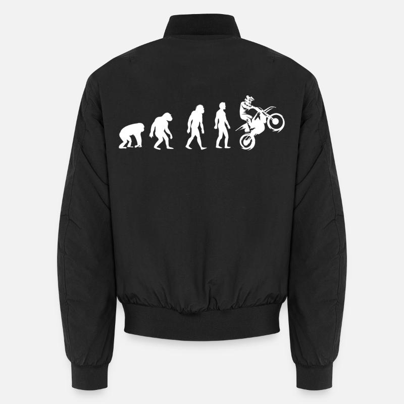 Évolution vers le moto rider Bomber unisexe