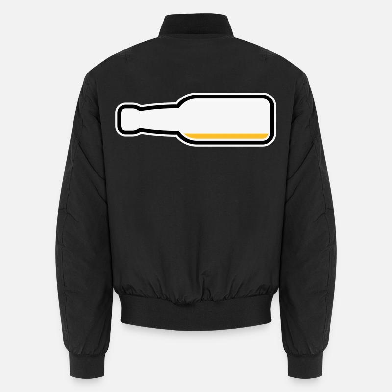 Bouteille de bière vide (Symbole bière bière / 3C) Bomber unisexe