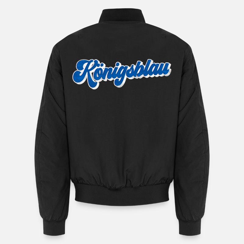 Königsblau | Gelsenkirchen Schalke Geschenkidee Unisex Bomberjacke