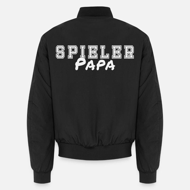Spieler Papa Unisex Bomberjacke