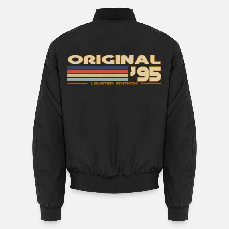 1995 - Unisex Bomber Jacket - black