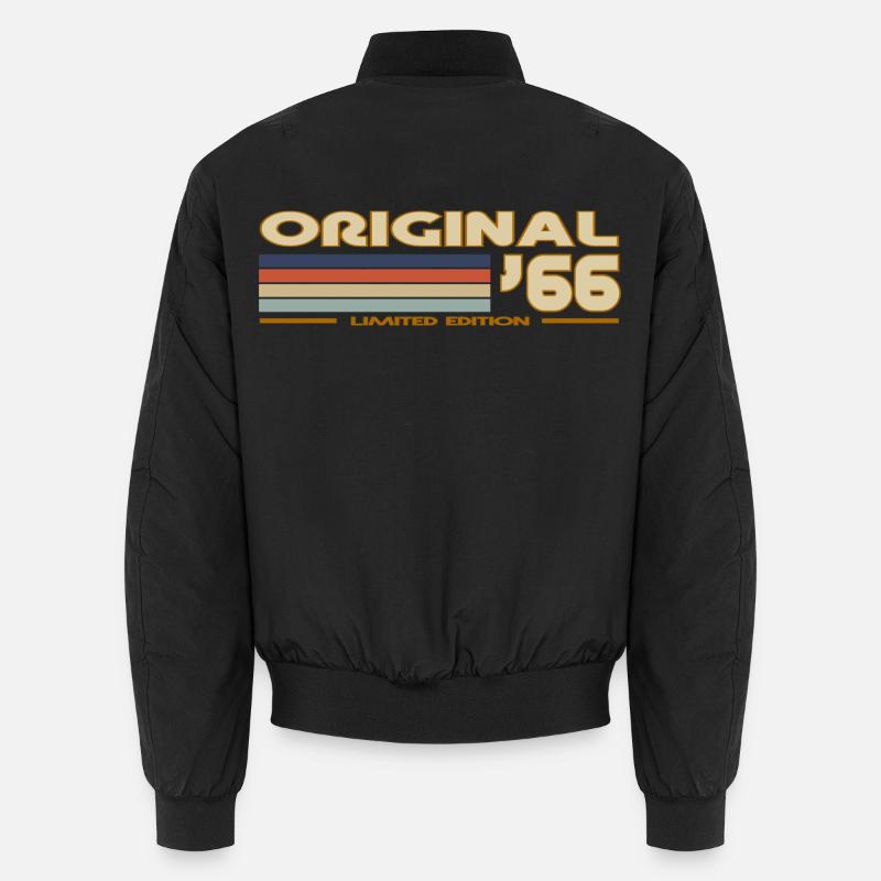 1966 - Unisex Bomber Jacket - black
