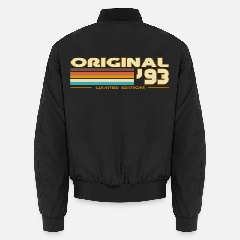 1993 - Unisex Bomberjacke - Schwarz