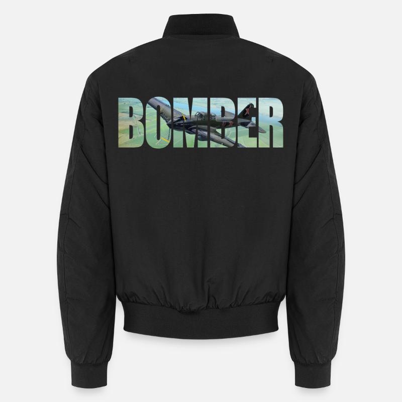 Bomber IL-2 - Unisex Bomber Jacket - black