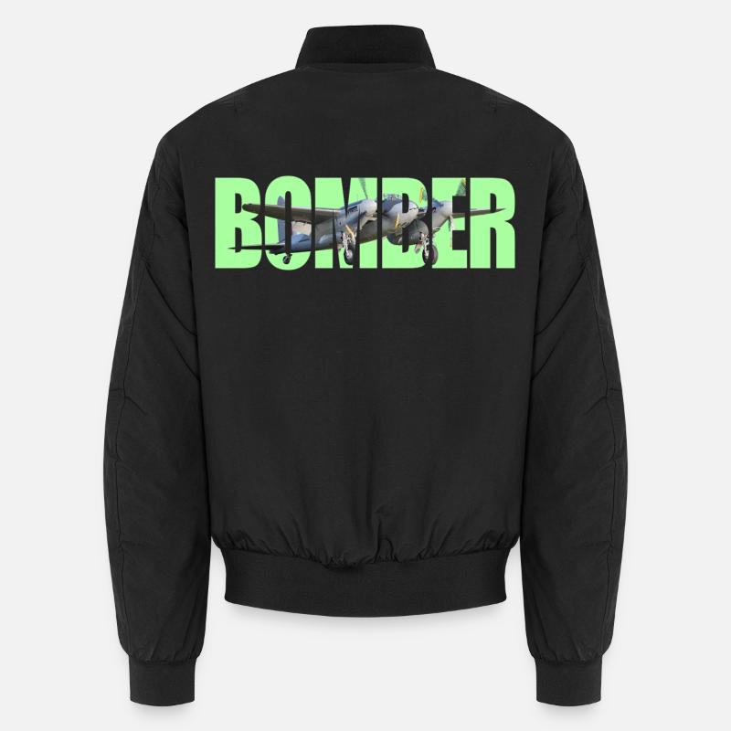 Bomber DH.98 Mosquito - Unisex Bomber Jacket - black