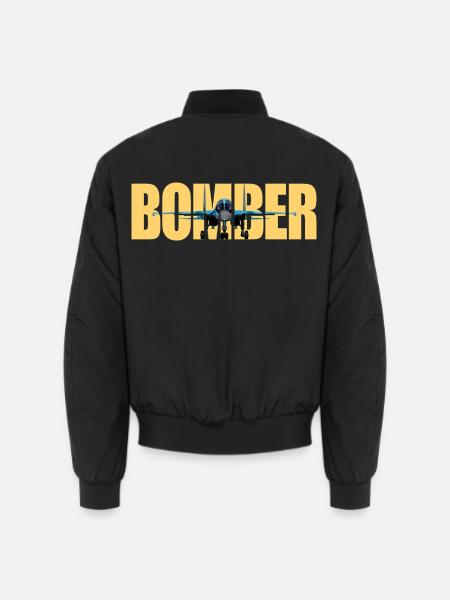 Bomber Su-34 - Unisex Bomber Jacket - black