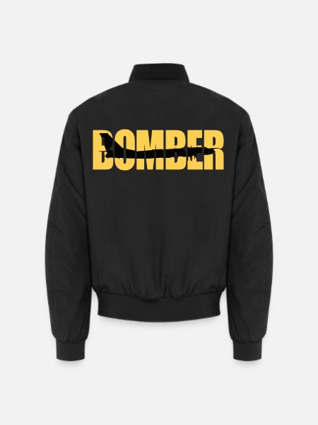 Bomber Tu-95 - Unisex Bomber Jacket - black