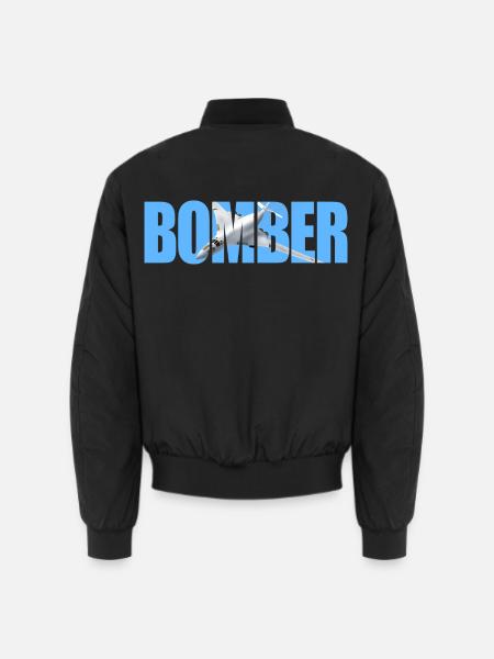 Bomber Tu-160 - Unisex Bomber Jacket - black