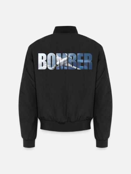 Bomber Tu-160 - Unisex Bomber Jacket - black