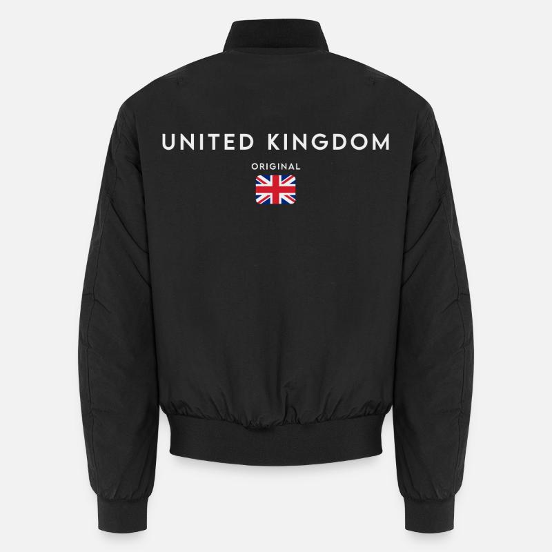 Drapeau du Royaume-Uni, fierté britannique Bomber unisexe