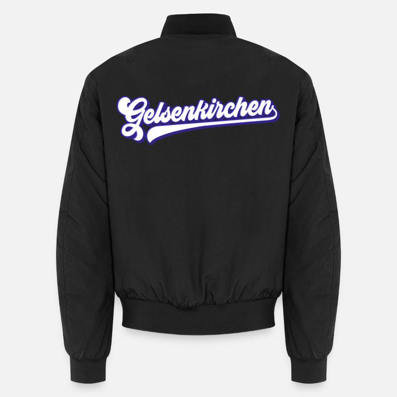 Gelsenkirchen Text | Farben änderbar Unisex Bomberjacke