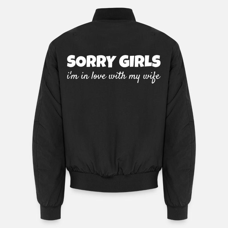 Vergeben Ehemann Stolz Liebesbeweis Romantisch Unisex Bomberjacke