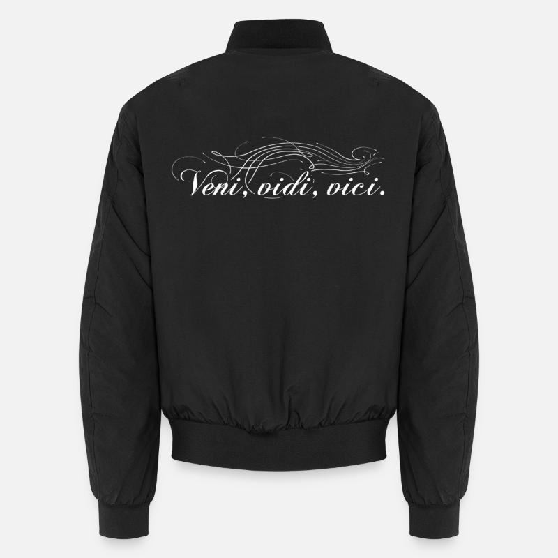 Veni vidi vici - Bomber unisexe - noir
