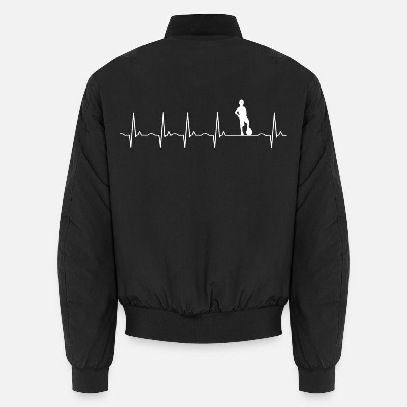 Fußball Jugend Kinder Geschenk Unisex Bomberjacke