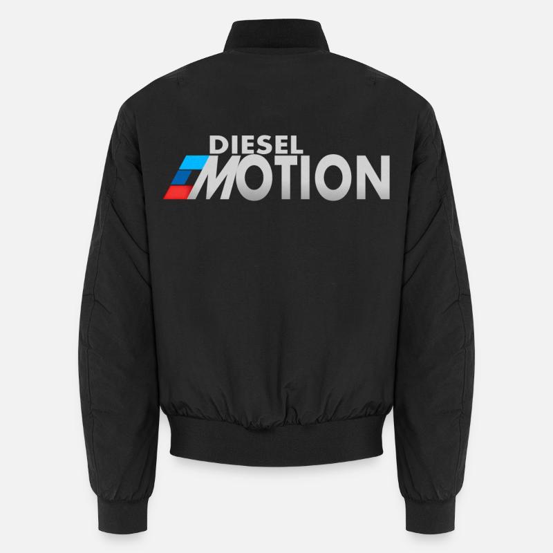 Diesel emotions - Unisex Bomber Jacket - black