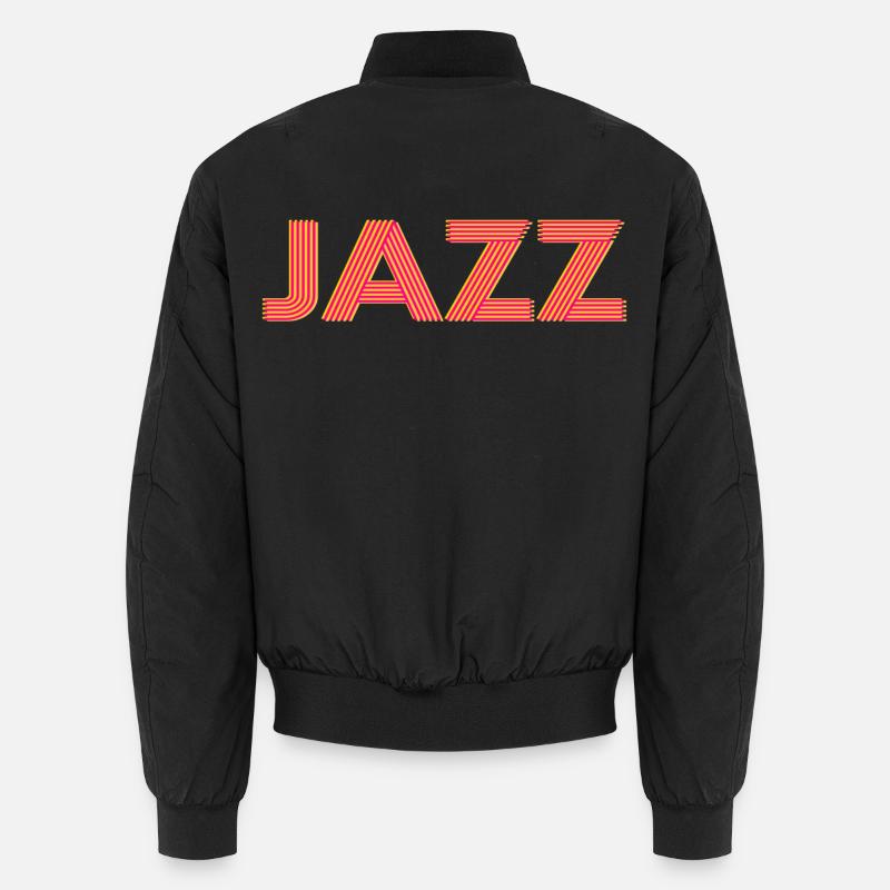 Jazz - Unisex Bomberjacke - Schwarz