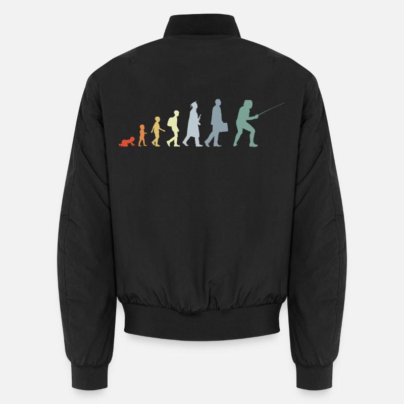 Fechter Evolution - Unisex Bomberjacke - Schwarz