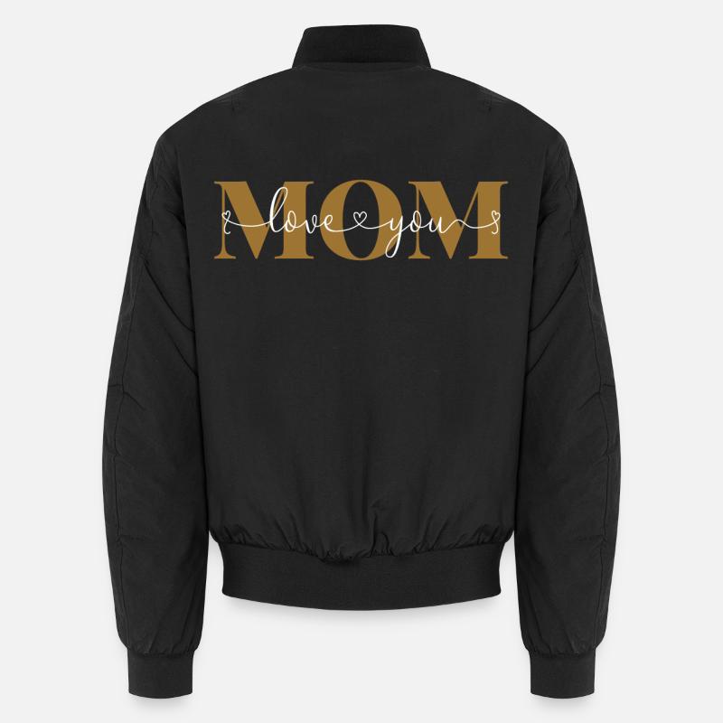Je t’aime Maman Déclaration d’amour Mère Chère Maman Bomber unisexe