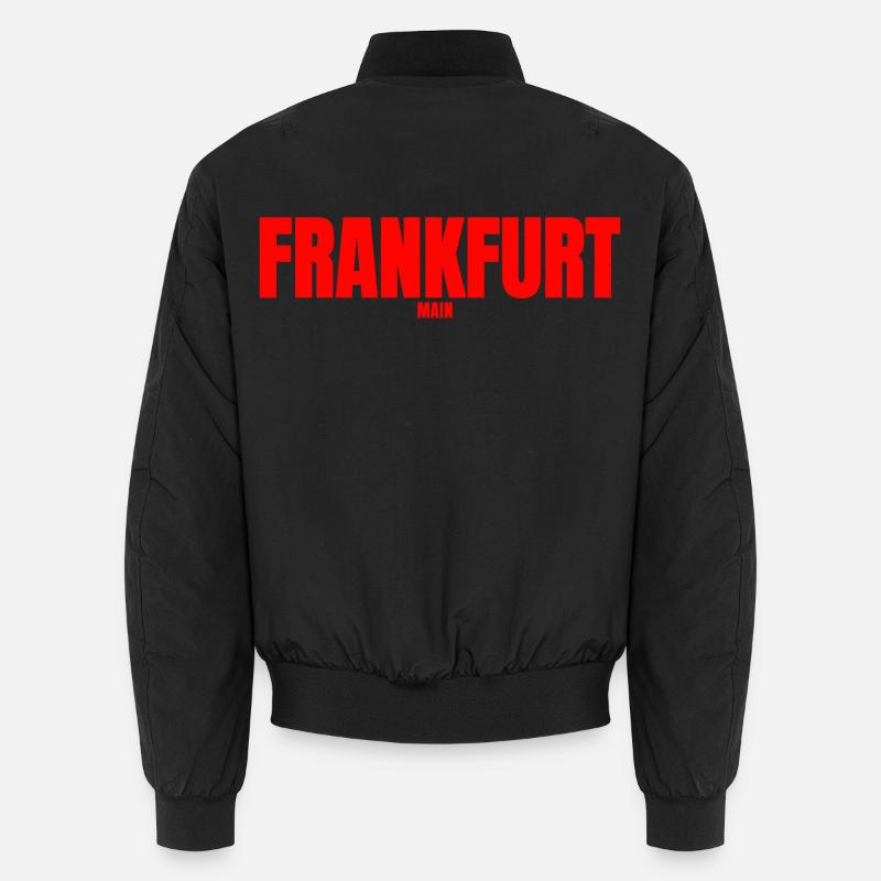 Frankfurt Main - Unisex Bomber Jacket - black