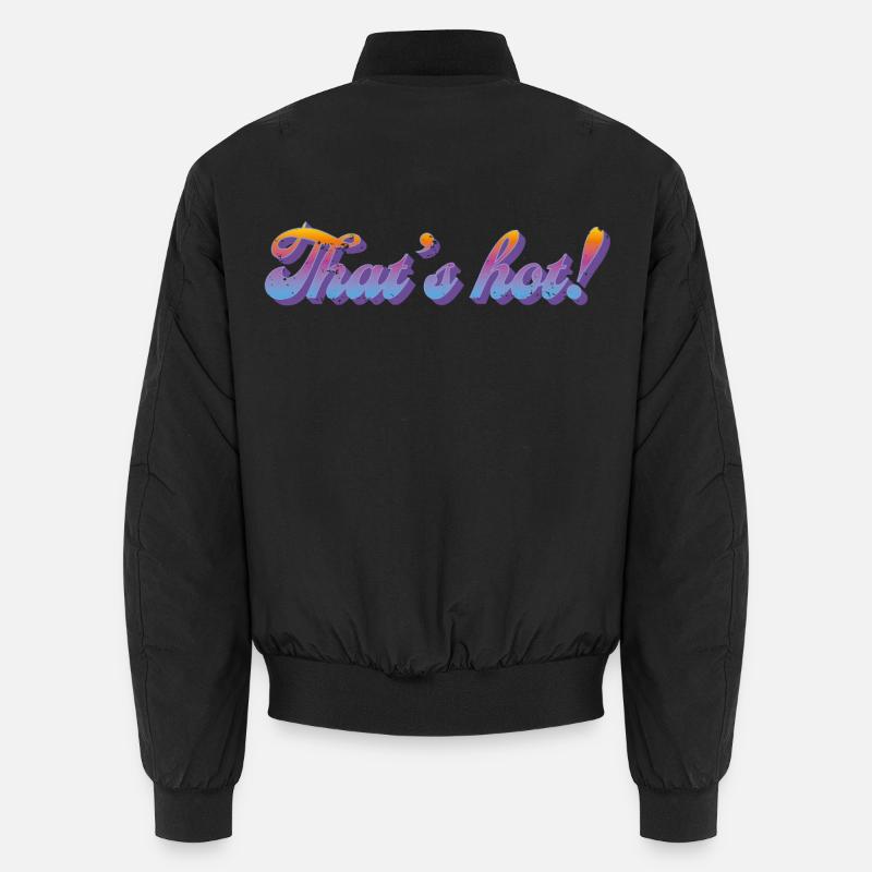 C’est chaud ! – Style dégradé rétro Bomber unisexe