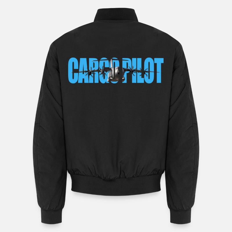 Cargo pilot A-400 - Unisex Bomberjacke - Schwarz