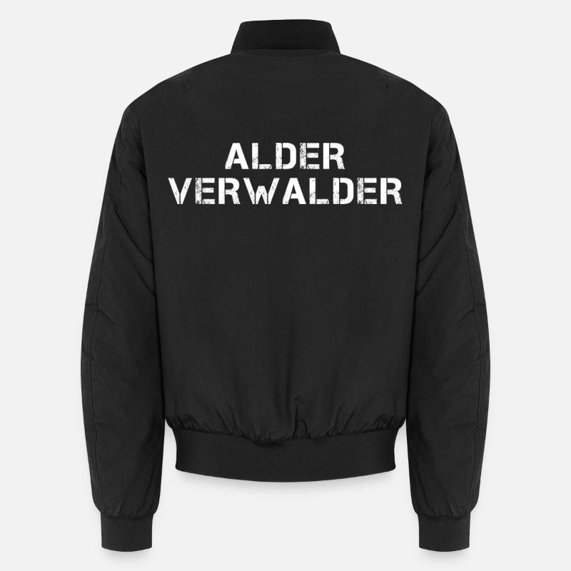 ALDER VERWALDER Hessisch Spruch Hessen Bomber unisexe