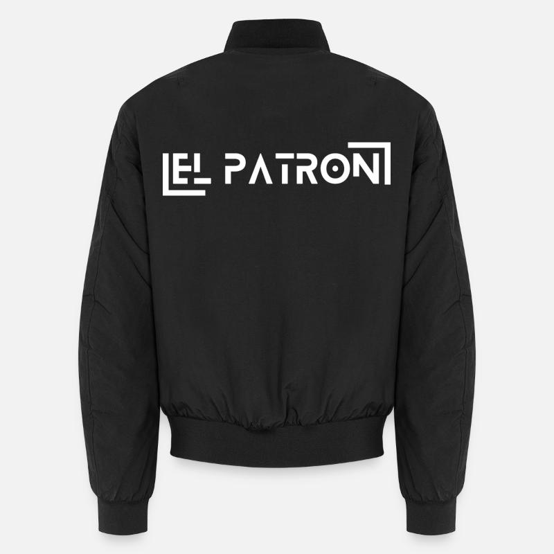 Lettrage El Patron – Diction à la mode Bomber unisexe