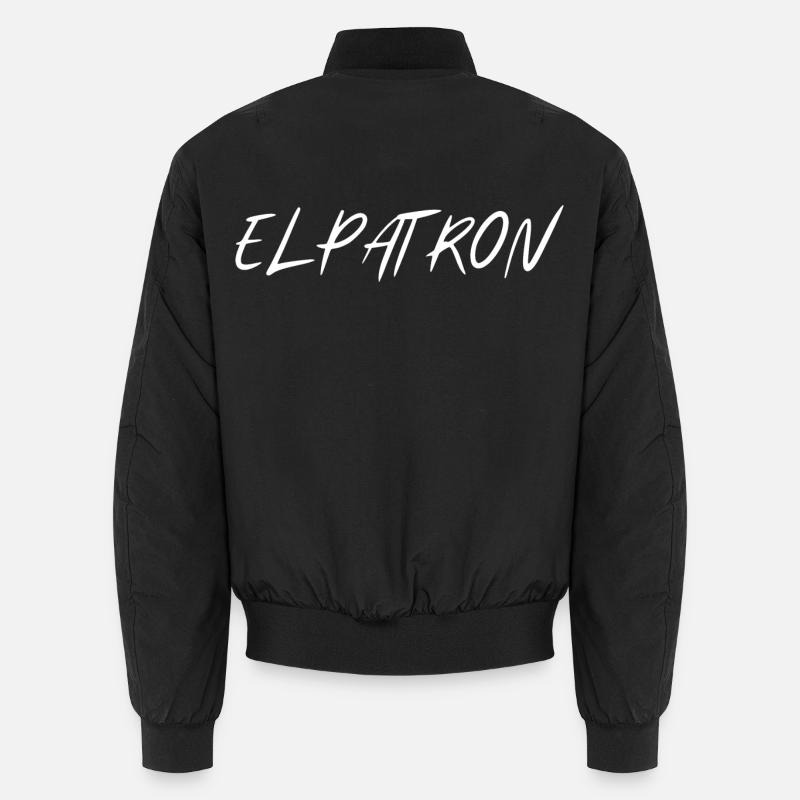 El Patron – Der Chef Look - Unisex Bomberjacke - Schwarz