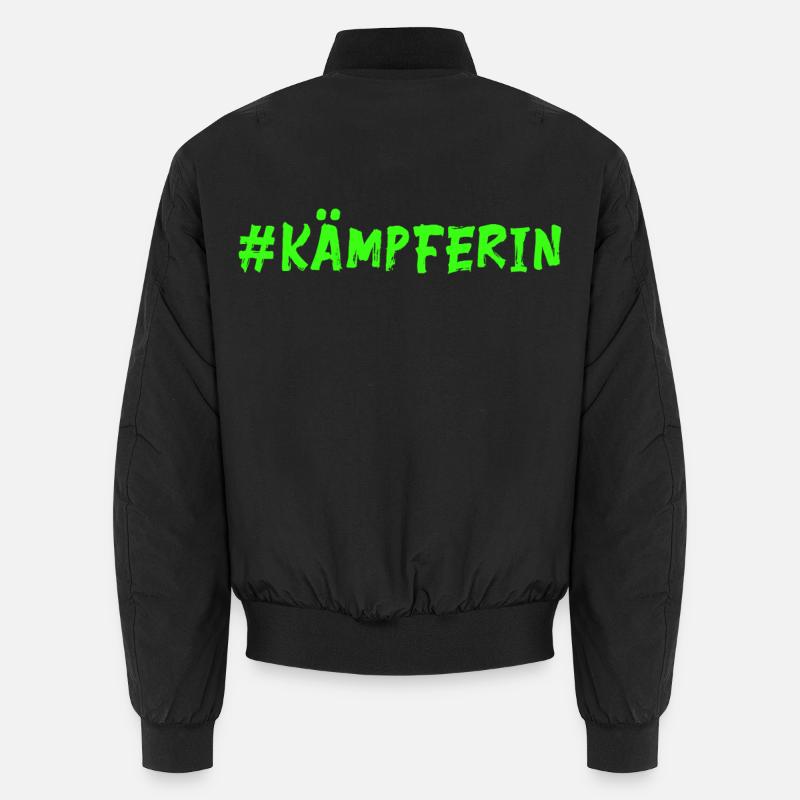 Chasseur - Porte-bonheur - vert fluo Bomber unisexe