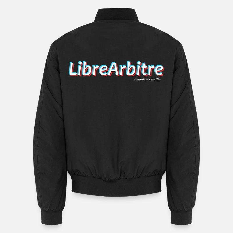 Freier Wille - Unisex Bomberjacke - Schwarz