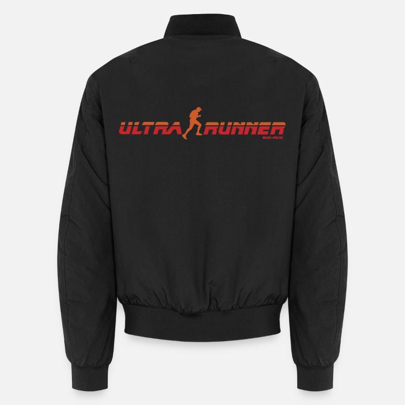 Ultra Runner - Run in style ultra runner design Unisex Bomber Jacket