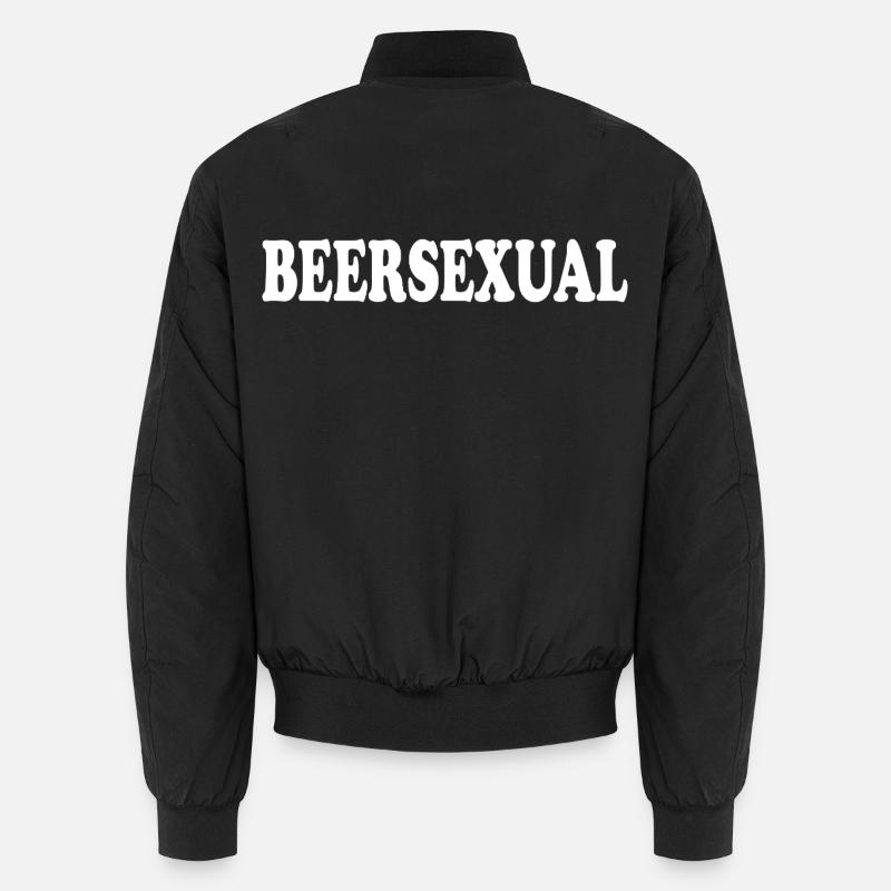 beersexual - Unisex Bomberjacke - Schwarz