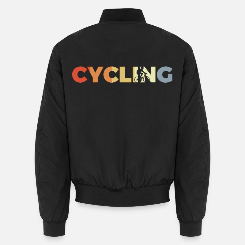 Cyclistes d’époque Bomber unisexe
