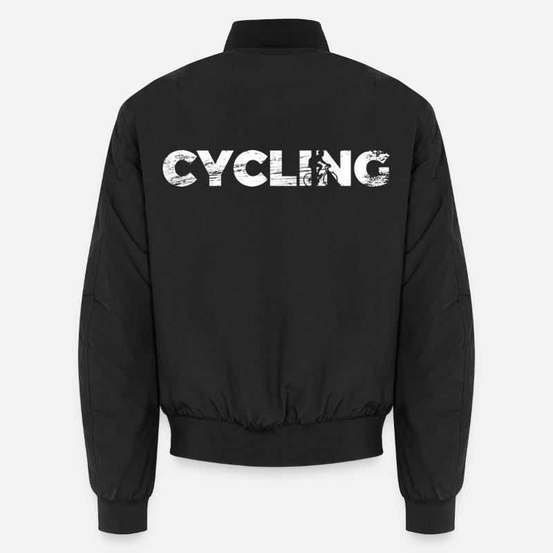 Funny cyclist Unisex Bomber Jacket