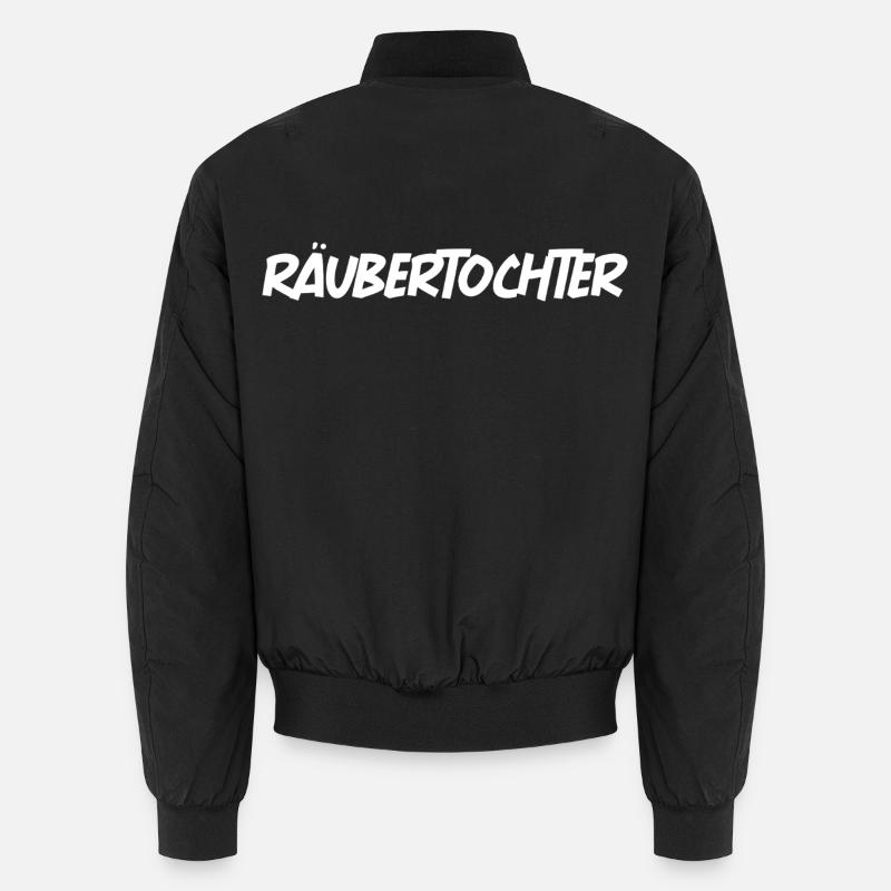 Robber's Daughter - Unisex Bomber Jacket - black