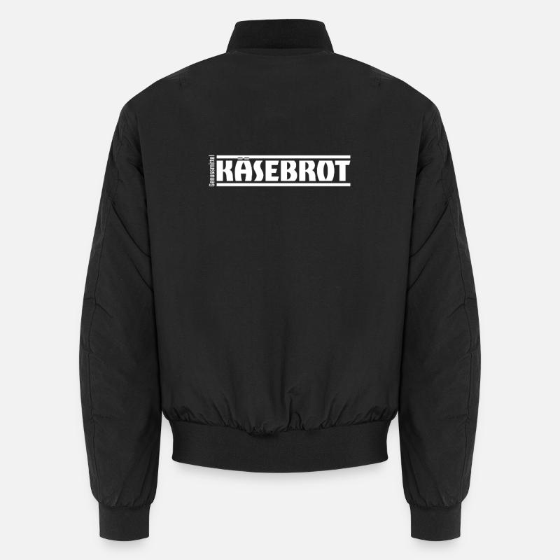 „Genussmittel“ Serie | Käsebrot Unisex Bomberjacke