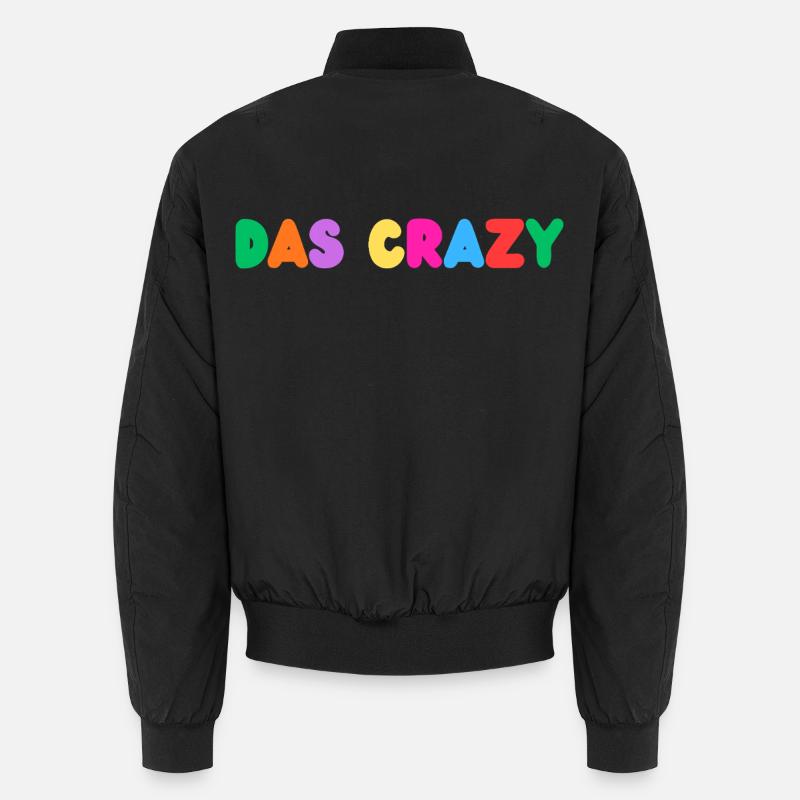 The Crazy - Unisex Bomber Jacket - black