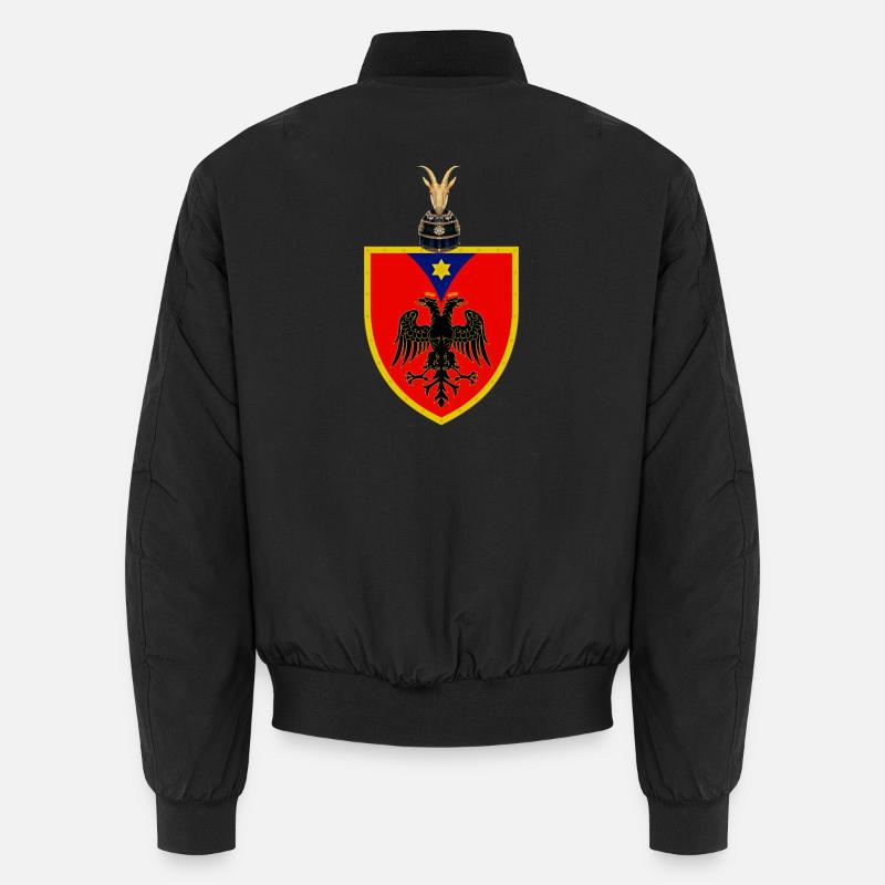 Shqipëria - Unisex Bomberjacke - Schwarz