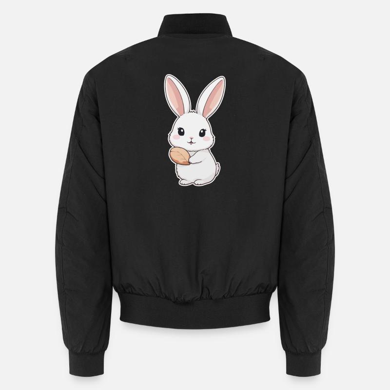Lapin, Lapin, Lapin De Pâques - Bomber unisexe - noir