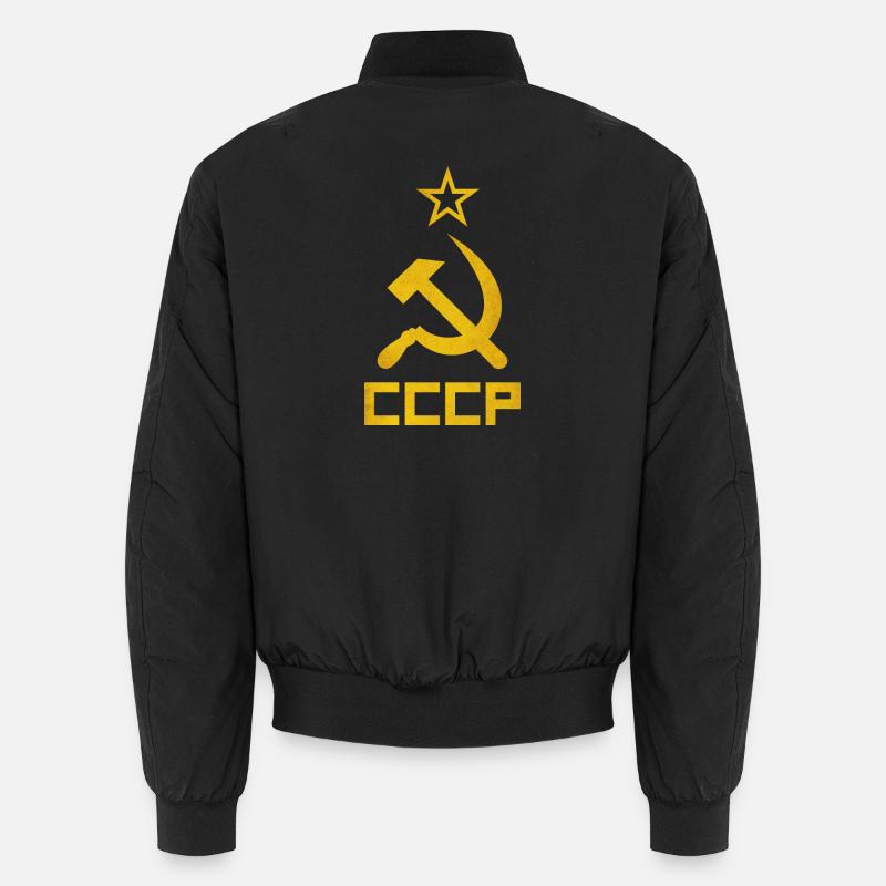 Hammer und Sichel Unisex Bomberjacke