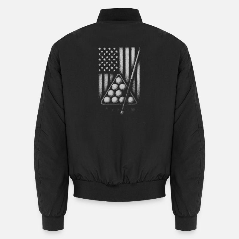 Flag Pool Balls Design Unisex Bomber Jacket