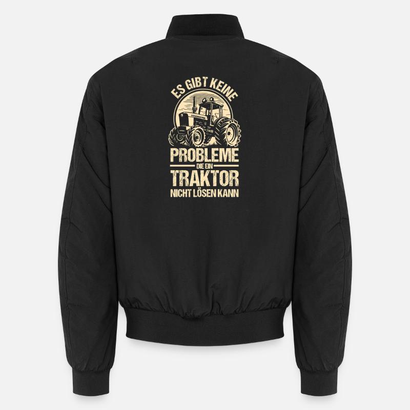 Tractor Farmer Farmer Tractor Driver Tractor Unisex Bomber Jacket