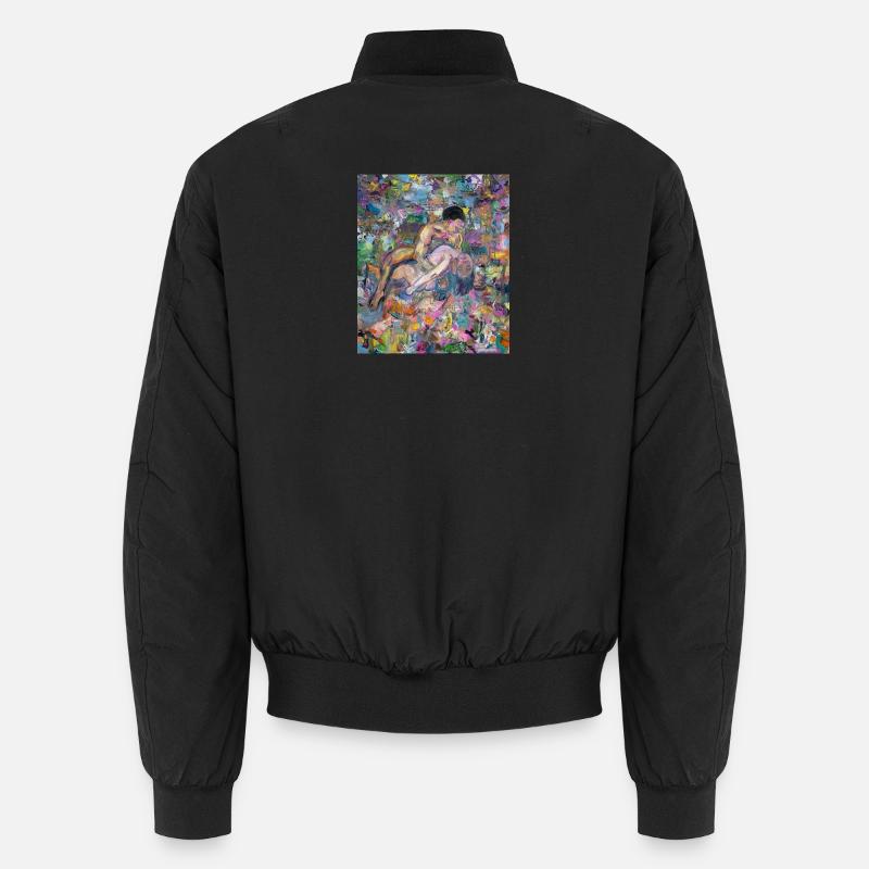 Making Love - Unisex Bomber Jacket - black