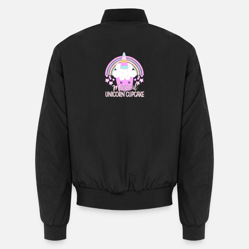 Cupcake licorne Bomber unisexe